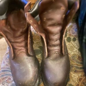 Red wing steel toe boots